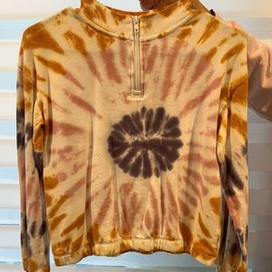 Girls Tie Dye Sweater.